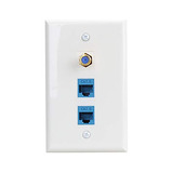 Placa De Pared Ethernet, Rj45 Keystone, Placa De Pared ...