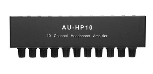 Au-hp10 Amplificador De Auriculares Estéreo De 10 Canales (a