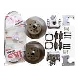 Kit Freio Disco Traseiro Fusca Brasilia Variant Buggy 4x100