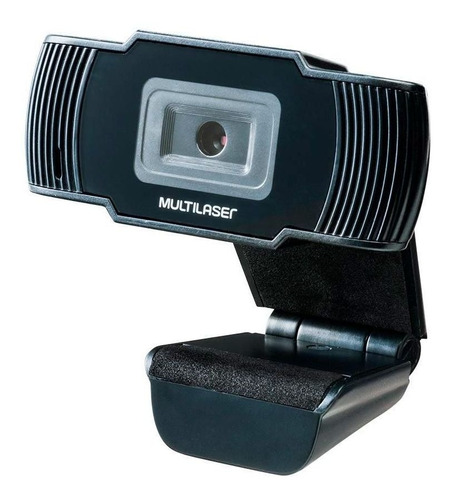 Webcam Multilaser Ac339 Office Hd 720p, 30fps Preto