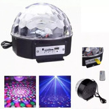 Bola Luces Led Esfera Con Parlante, Bt +  Control + Pendrive