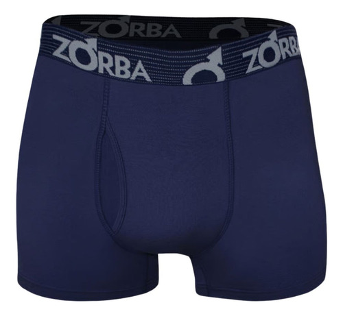 Cueca Boxer Zorba Com Abertura Respiravel Confortavel Macia 