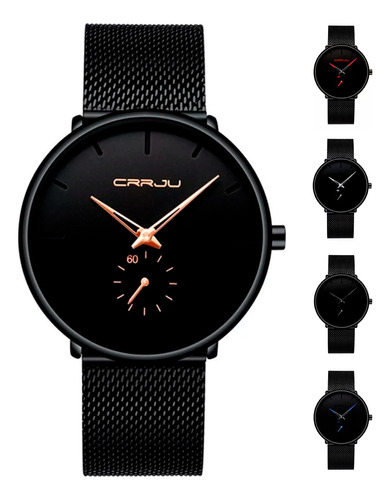Reloj Crrju Hombre Diseño Ejecutivo Premium Envío Gratis 