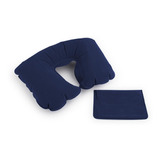 Cojin Inflable Cuello Viaje Portatil Pasajero Descanso Sueño