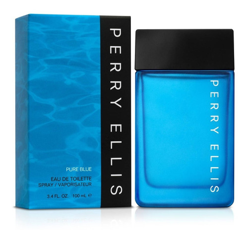 Perry Ellis Pure Blue Edt 100ml - mL a $2795