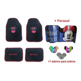 Tapetes Y Parasol Minnie Mouse Vw Jetta Clasico Sport 2013