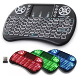 Mini Teclado Keyboard Sem Fio Wireless Iluminado Luz Led