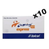 10x1 Tarjeta Sim Chip Telcel 2g 3g 4g   311 Tepic