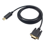 Cable Adaptador Displayport Dp A Vga Macho De 1,8 M