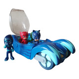 Pj Masks Gatomovil Luz Sonido + Personajes