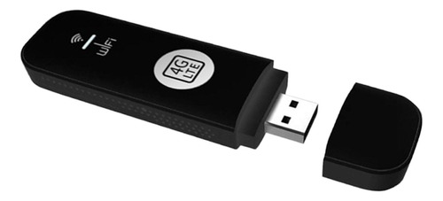 4g Lte Usb Modem Roteador Mini Roteador De Viagem Com Preto