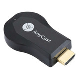 Anycast M9 Plus Receptor Hdmi Chromecast Celular Smart Tv Color Negro
