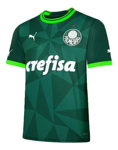 Camisa Palmeiras I Puma Oficial 2023 Verde Torcedor Original