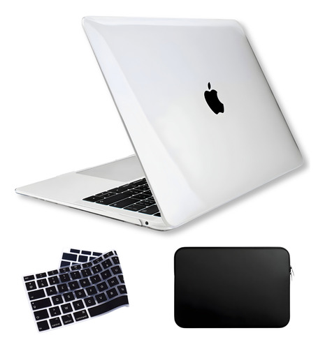 Kit Case+neoprene +película Teclado Macbook Air 13 A2337 M1