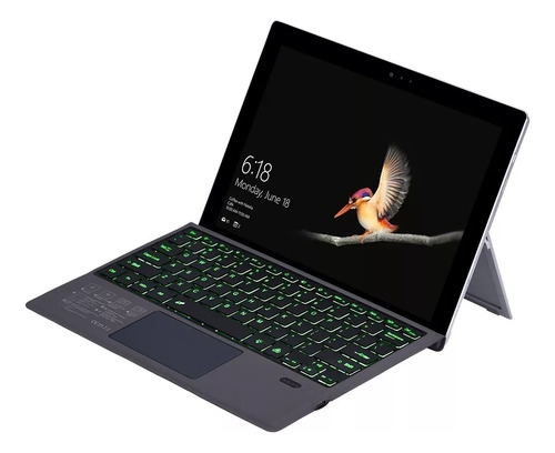 Para Teclado Táctil Retroiluminado Surface Go3/2/1