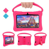 Tablet Kids 7  Con Aplicaciones Para Niños 16gb Color Rosa