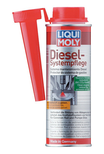 Limpia Inyectores Diesel Liqui Moly System Pflege X 250ml