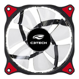 Cooler Fan Storm 12cm Com Led Vermelho F7-l130rd - C3tech