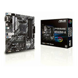 Asus Tarjeta Madre Amd B550 Prime B550m-a/csm, Am4 Ryzen,