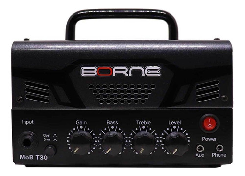 Mini Cabeçote Amplificador Borne Mob T30 30w Chumbo Envio24h