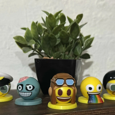 Set 5 Figuras Especiales Emojis Vuala | Meses sin interés