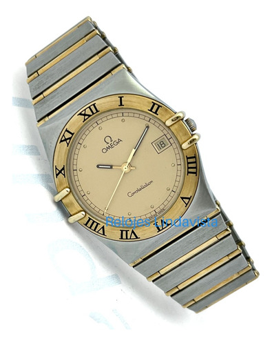 Reloj Omega Constellation Dorado Acero Oro