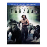 La Leyenda De Tarzan 2016 Pelicula 3d + Blu-ray