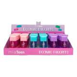 Mia Teen Docinho Favorito Gloss Hidratante 6ml Display 24 P.