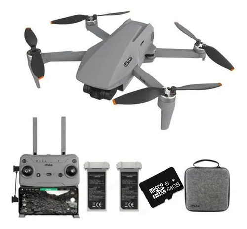 Drone Cfly Faith Mini Câmera 4k 3km Com 2 Baterias + Cartão 
