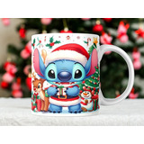 Taza Stitch Coleccionable Disney Navidad