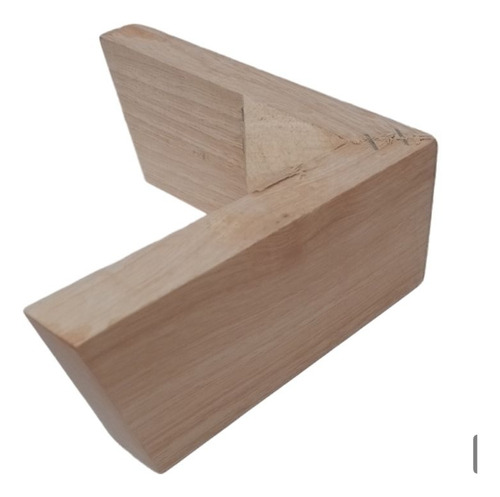 Pata De Madera En L 6cm Para Muebles X Unidad