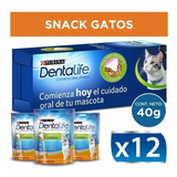 Dentalife Para Gatos De Pollo 40gr-cuidado Oral Gatosx12un