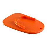 Kickstand Pad Parqueo Seguro De Tu Moto Base Media Naranja