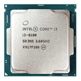 Processador Intel Core I3-8100 De 4 Núcleos 3.60 Ghz De 8ger