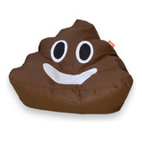 Sillon Puff Emoji Popo O Caquita Soporta Hasta 85kg