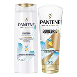  Kit Shampoo E Cond Pantene Pro-v Equilíbrio Raiz E Pontas