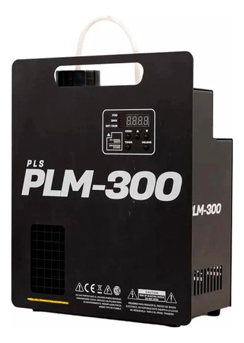 Maquina De Humo Dmx Fazer Niebla Escenario Pls Plm-300 Color Negro