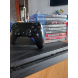 Sony Playstation 4 Slim Standard - 1 Tb - Negro Azabache