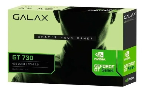 Placa De Vídeo Nvidia Galax  Geforce 700 Series Gt 730 4gb