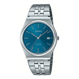 Reloj Casio Modelo Mtp-b145 Caratula Azul 
