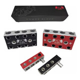 Kit Bloco Distribuidor 4x4 8vias Barramento C/ Adaptador Som