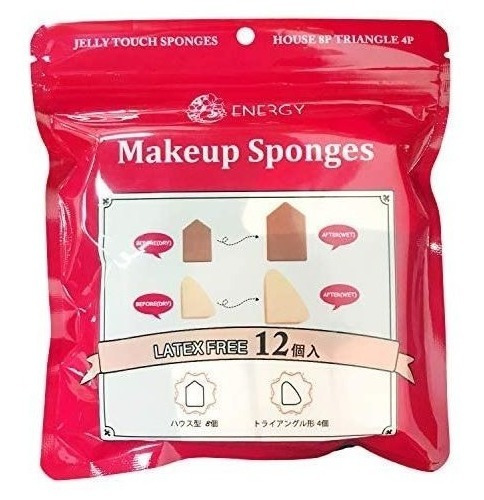 Esponjas Juego De 12  De Maquillaje, Mini Cuñas Cosméti Bbd