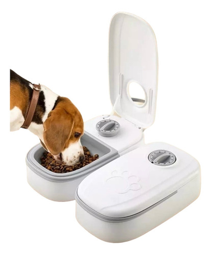 Dispensador De Comida Programable Para Mascotas Perros Gatos