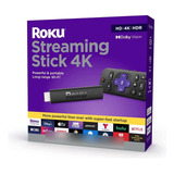 Roku Streaming Stick 4k Con Control De Voz 