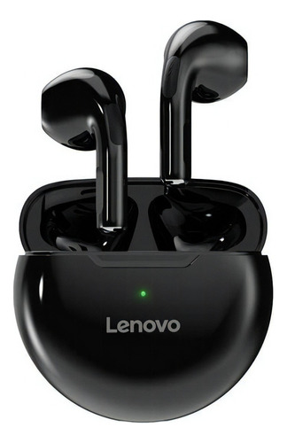 Fone De Ouvido Sem Fio Tws Lenovo Ht38 Bluetooth In Ear Preto Earbuds Livepods