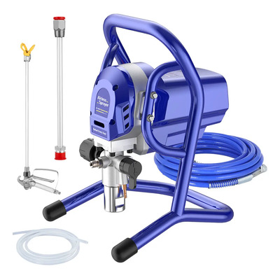 1350W Máquina Para Pintar 3625PSI EEGVUY Paint Casa Airless Pistola Pistola De Pintura Eléctrica, Pulverizador Eléctrico Equipo Profesional Toolor Con Tubo 10m y Boquilla 515 | Envío gratis