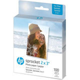 Papel De Fotos Hp Sprocket - 100 Hojas Fr2em