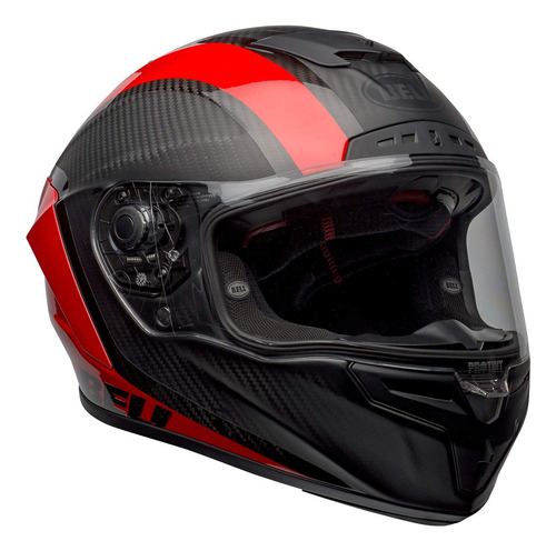 Bell Race Star Flex Dlx - Casco (tantrum2 Negro Brillante/m.