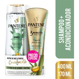 Oferta Shampu Pantene Bambu X 400ml + Acondicionador X 170ml