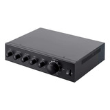 Amplificador Comercial De Audio 60w 2 Canales Mezclador...